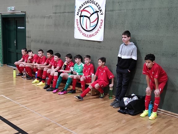 2. MÍSTO ZE ZIMNÍ LIGY PRO U13B