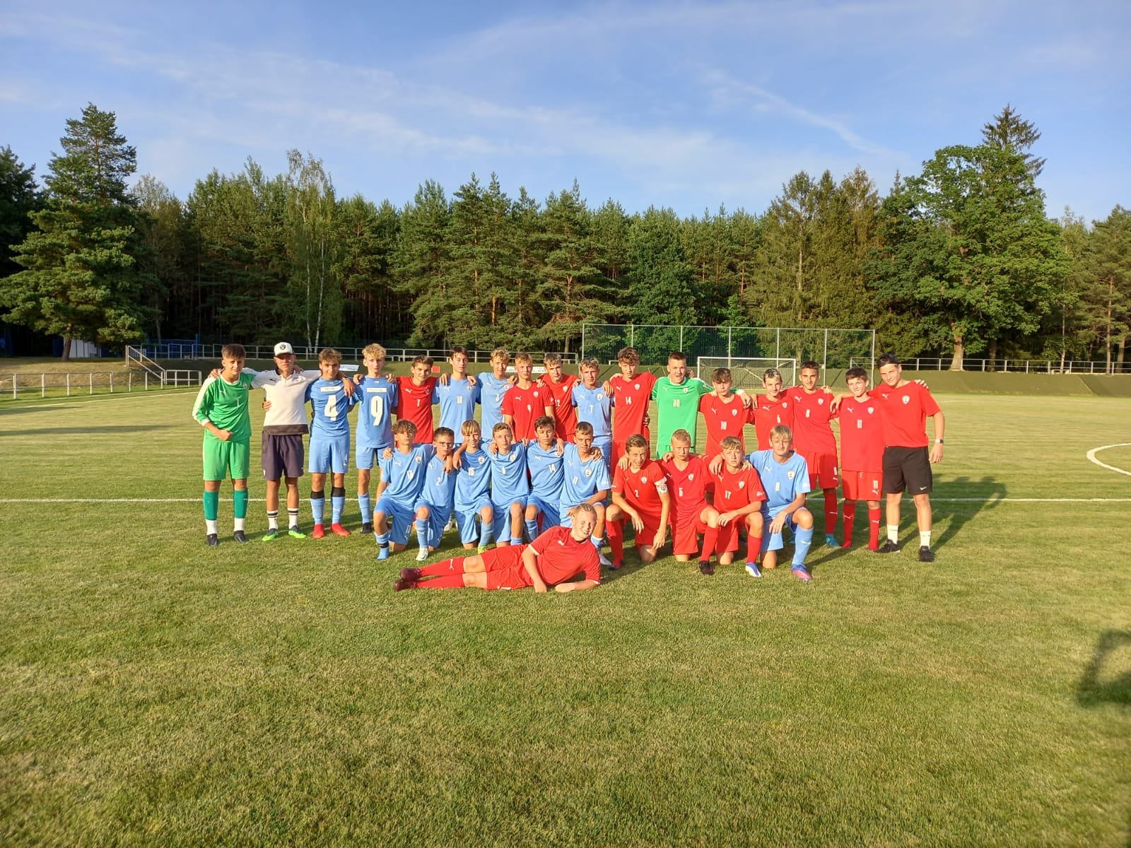 U15 NA SOUSTŘEDĚNÍ V JÍŽNÍCH ČECHÁCH