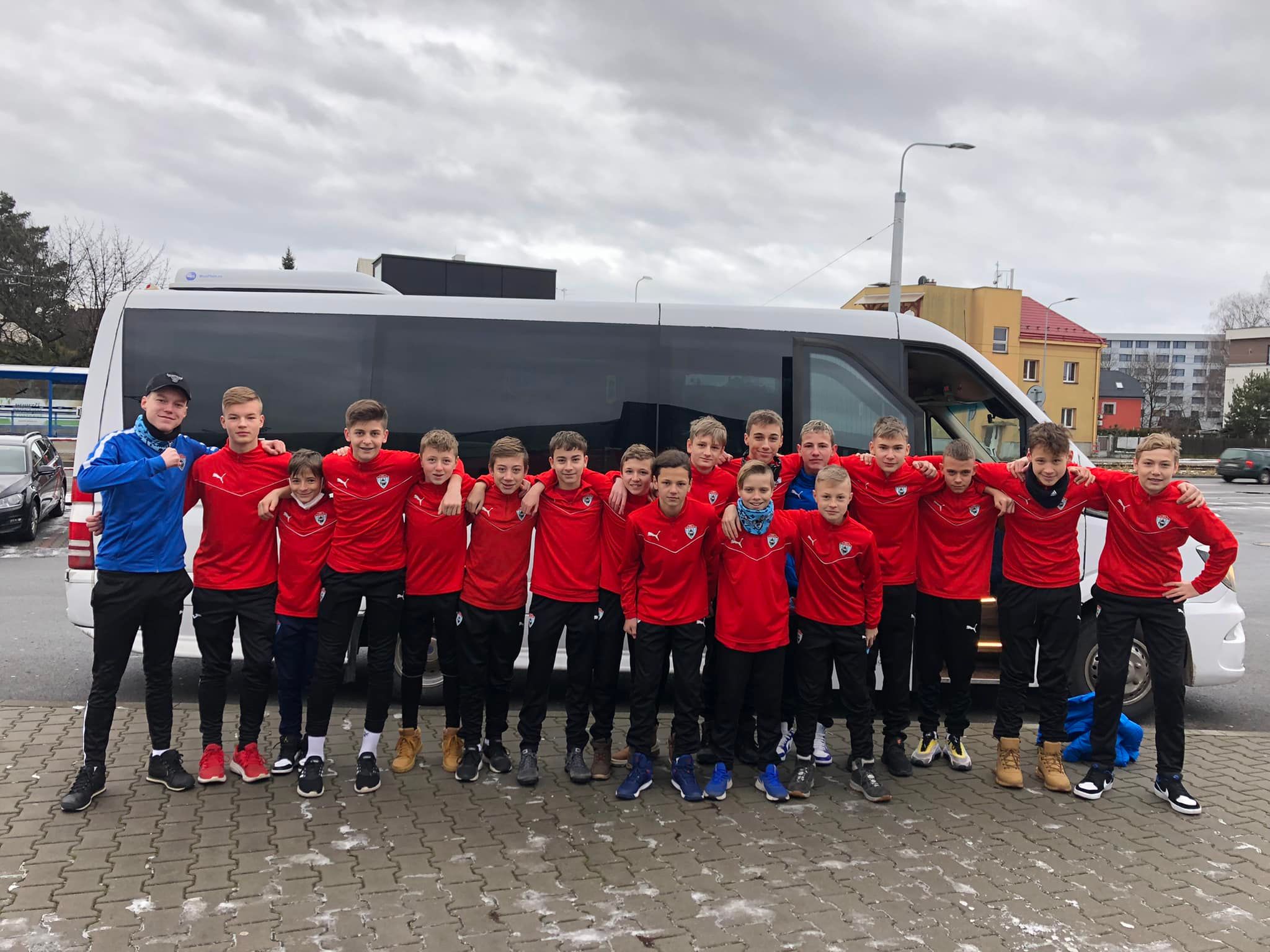 U14 ODCESTOVALA DO NĚMECKA