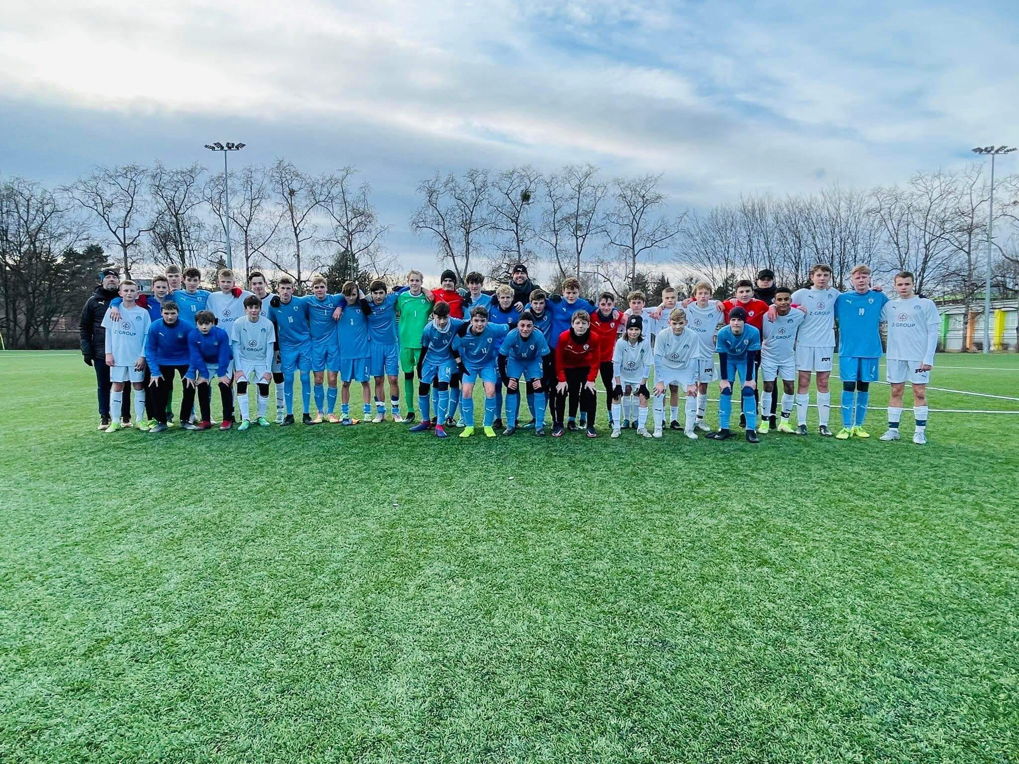 U15 NADĚLILA SLOVÁCKU SEDM BRANEK