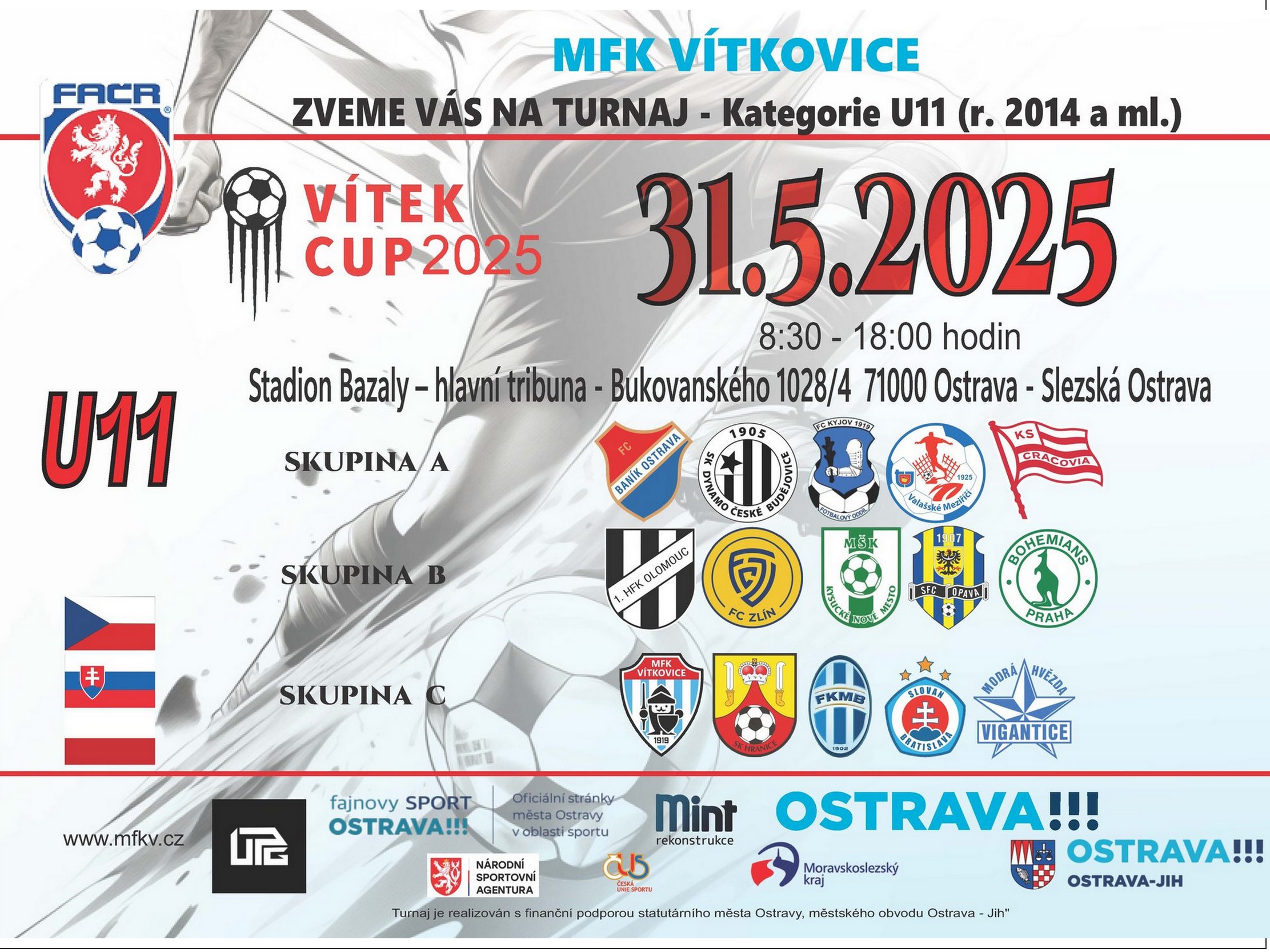 TURNAJ VÍTEK CUP 2025
