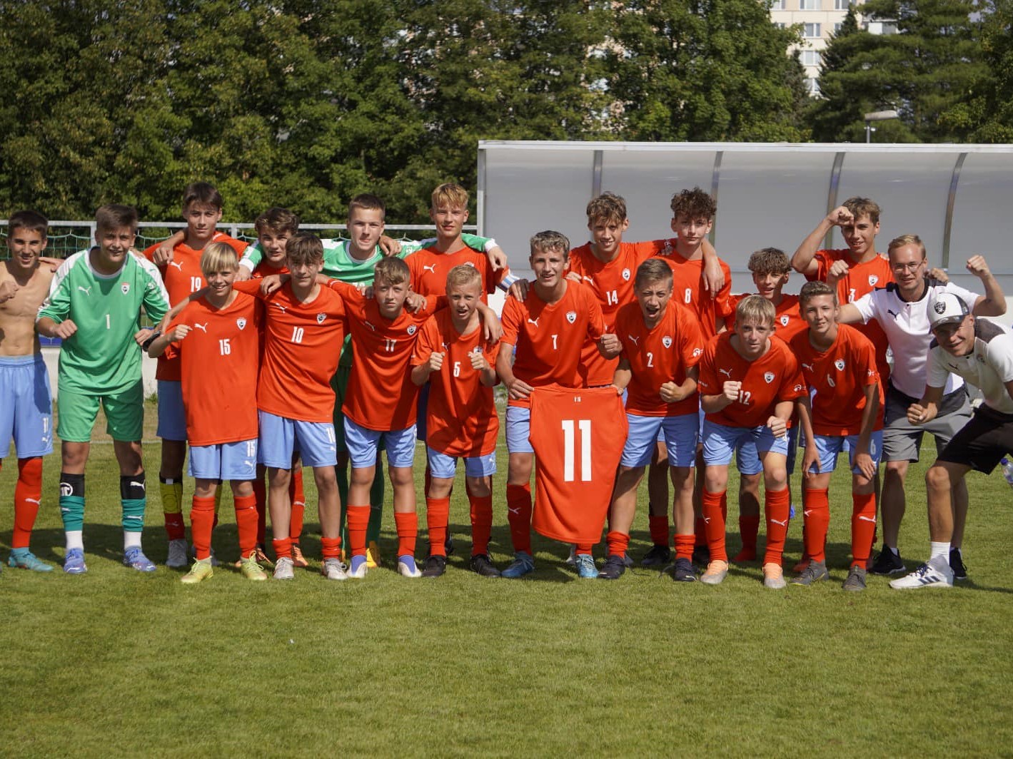 PATNÁCTKA SLAVÍ VÍTĚZSTVÍ PROTI VIKTORII PLZEŇ
